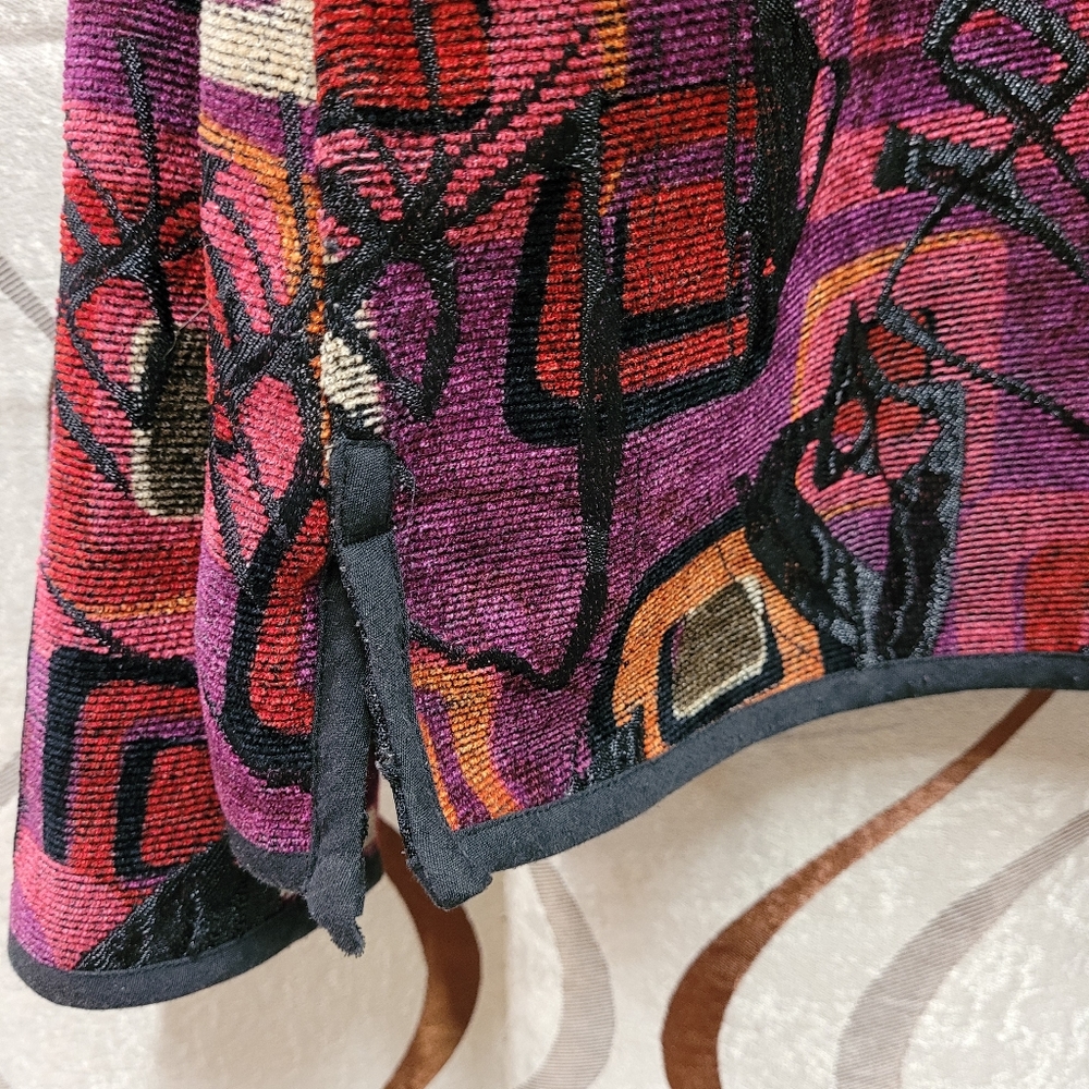 Abstract Cloth Reversible Jacket - Picture 6 of 11